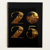 2025 Nieuwjaar-Gold-Ball-NYC Gold- Planner (Voorkant)