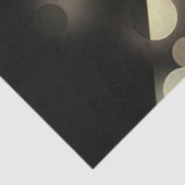 2025 Nieuwjaar met gouden bubbels Tissuepapier (Detail)