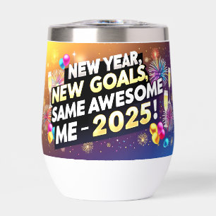 2025 Nieuwjaar, nieuwe doelen, zelfde Geweldige