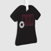 2025 Noblesville Winter Guard XII Ornament (voorkant)