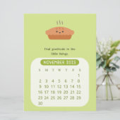 2025 November Maandelijkse Motivatiekalender  Kaart (Staand voorkant)