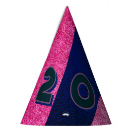 2025 NYE party pet in SUNSET AFTERGLOW Feesthoedjes