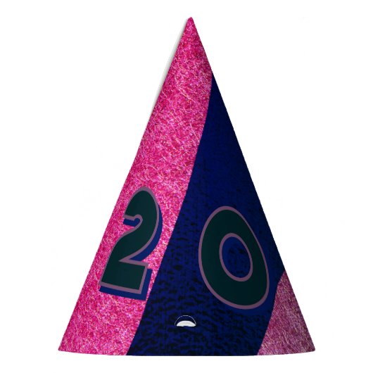 2025 NYE party pet in SUNSET AFTERGLOW Feesthoedjes (Links)