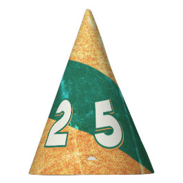 2025 NYE party pet in SUNSET STRIPPED Feesthoedjes