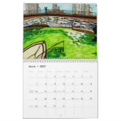 2025 Originele tekenkalender Kalender (Mar 2027)