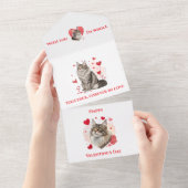 2025 Ottawa tweetalige overheid Valentijn auto🐾💖 All In One Uitnodiging (Afscheurbaar)