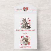 2025 Ottawa tweetalige overheid Valentijn auto🐾💖 All In One Uitnodiging (Binnen)