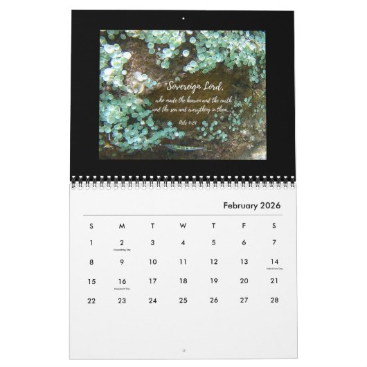 2025 Oude wateren: een Bijbelse reis Ch. 1 Kalender (Feb 2026)