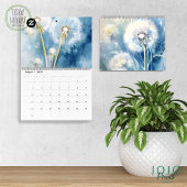 2025  Paardenbloem Achtergrond Kalender