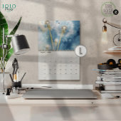 2025  Paardenbloem Achtergrond Kalender