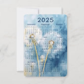 2025 Paardenbloem Achtergrond Vintage (Voorkant)