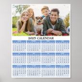 2025 Persoonlijke Fotokalender Poster (Voorkant)
