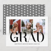 2025 Photo Collage Afstuderen aangekondigd Aankondiging (Voorkant / Achterkant)