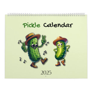2025 Pickle Karakter Thema Kalender