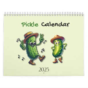 2025 Pickle Karakter Thema Kalender