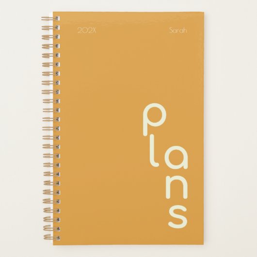 2025  plannen planner (Voorkant)