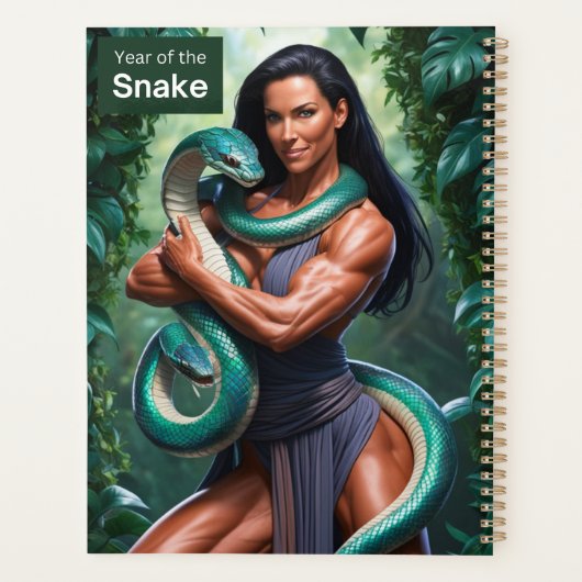 2025 Planner Jaar van de Slang (Achterkant)