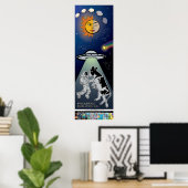 2025 Poster - Beaming Up (Thuiskantoor)