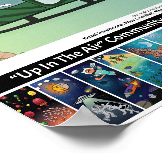 2025 Poster - Geschreven in de lucht (Hoek)