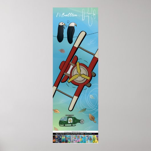 2025 Poster - Geschreven in de lucht (Voorkant)