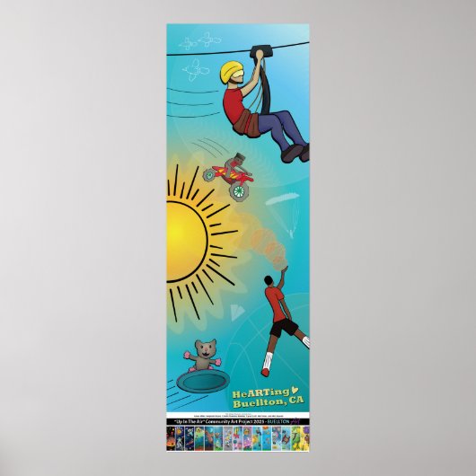 2025 Poster - Sportieve lucht (Voorkant)