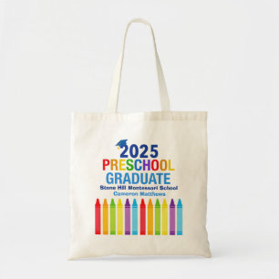 2025 Preschool Afstuderen Schattige Aangepast Afst Tote Bag