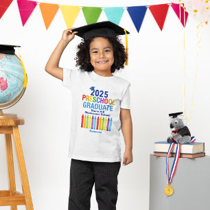 2025 Preschool Afstuderen Schattige  Kinder Shirts