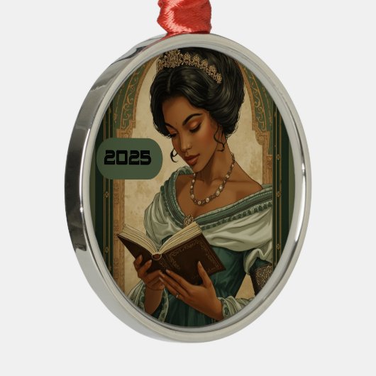 2025 Princess Reading a Book Ornament (Rechts)