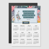 2025 Psalm 20:7 Vertrouwen in God Bloemenkalender (Voorkant / Achterkant)