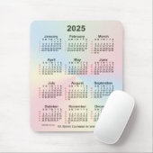 2025 Rainbow Cloud 52-weekagenda van Janz Muismat (Met muis)