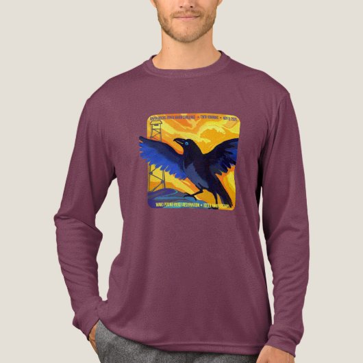 2025 Raven Rocks Run en 100k Challenge T-shirt (Voorkant volledig)