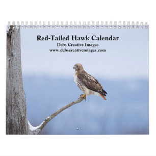 2025 Red-Tailed Hawks in de Hudsonvallei Kalender