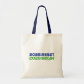2025:RESET/2026:BEGIN Tote Tas (Voorkant)