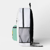 2025 Retro SpinNations Backpack Bedrukte Rugzak (Rechts)