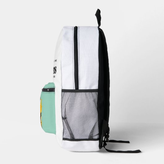 2025 Retro SpinNations Backpack Bedrukte Rugzak (Rechts)