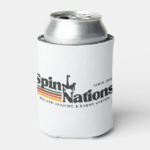2025 Retro SpinNations Blikken Koeler (Blikje Voorkant)