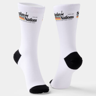 2025 Retro SpinNations Crew Socks Sokken
