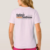 2025 Retro SpinNations Logo | Birthday shirt (Achterkant)