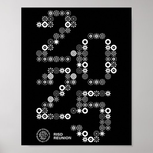 2025 Rhode Island School of Design reünie Poster (Voorkant)