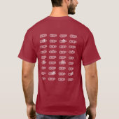 2025 Rood CSOP T-shirt (Achterkant)