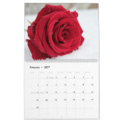 2025 Rozen Kalender Wand Bloemen (Feb 2027)