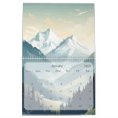 2025 rustige scènes kalender (Jan 2027)