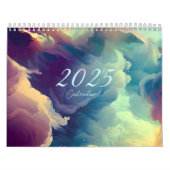 2025 rustige scènes kalender (Hoes)