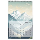 2025 rustige scènes kalender (Jan 2027)
