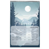 2025 rustige scènes kalender (Feb 2026)