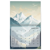 2025 rustige scènes kalender (Jan 2027)