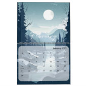 2025 rustige scènes kalender (Feb 2027)