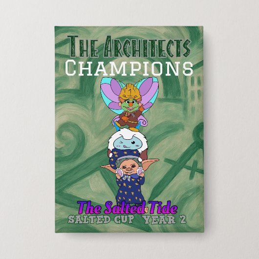 2025 Salted Cup Championship Button (Voorkant)