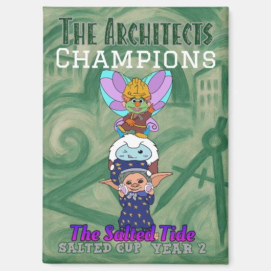 2025 Salted Cup Championship Magnet (Voorkant)