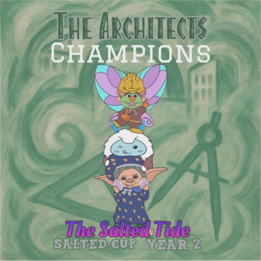 2025 Salted Cup Championship Sticker (Voorkant)